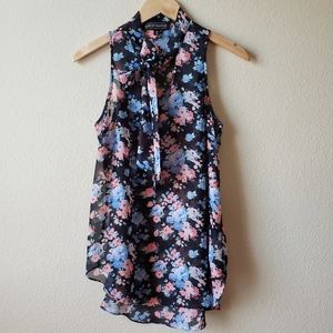 Floral Sleeveless Top